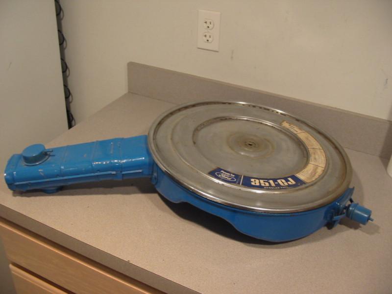 1973 mustang air cleaner - 351cj-4v (cobra jet - q code)