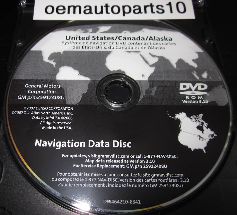 2007 2008 2009 2010 tahoe ls lt ltz navigation dvd 3.10