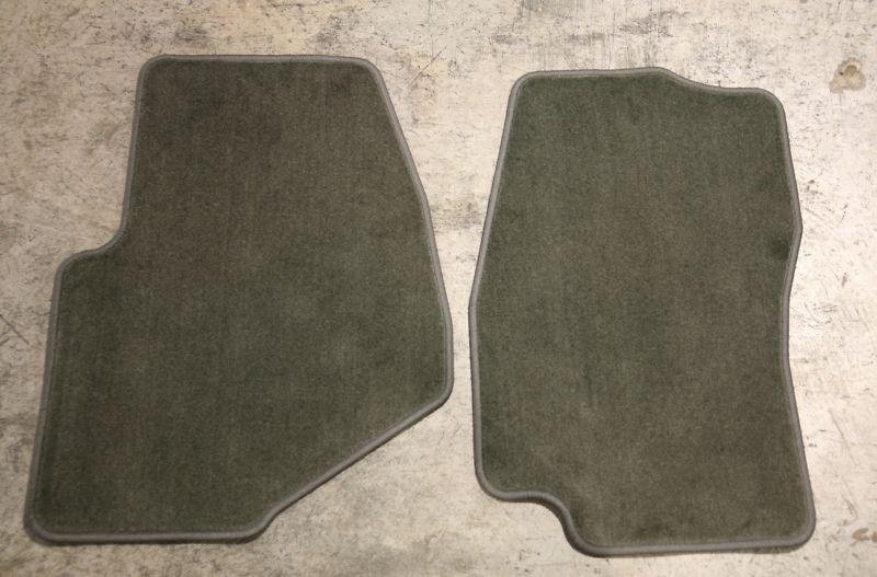 Sell GM 15116705 Floor Mats Front Premium Carpet Pewter New Warranty