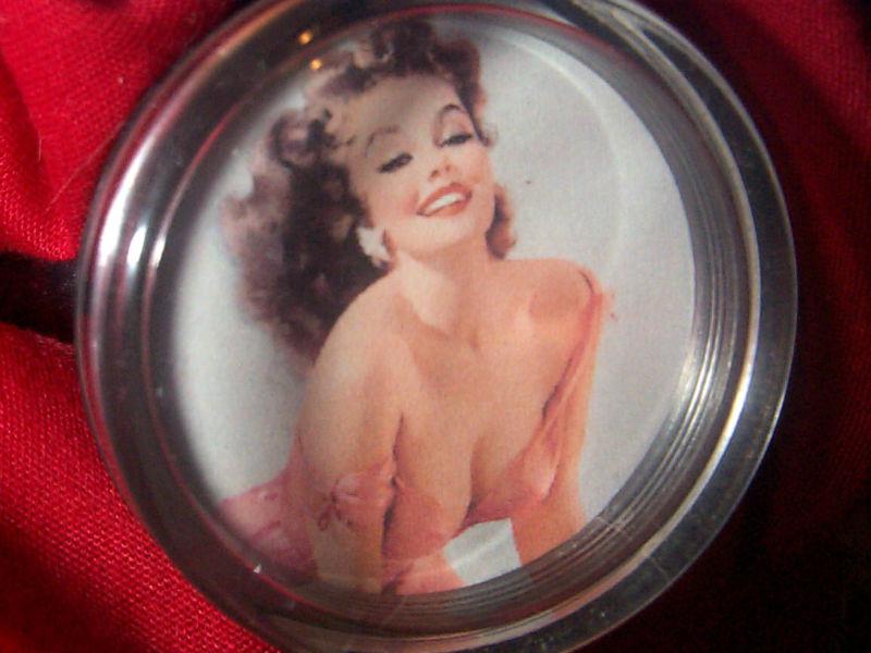 That Doll Jane Rat Rod STEERING WHEEL SPINNER KNOB PIN UP Girl , US $24.99, image 4