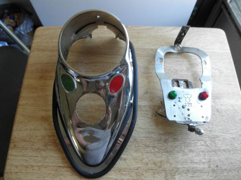 Sell Harley Dash,Cateye Dash cover with apron,Dash with mount plate in