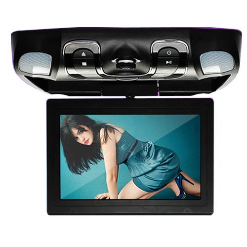 12.1" roof mount car dvd player fm ir transmitter tv support dvd/sd/usb/mp4/game