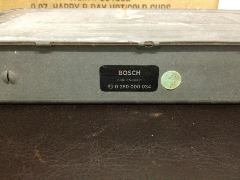 Sell Volvo 1800 1800E 1800ES Bosch Fuel Injection Computer in Raleigh