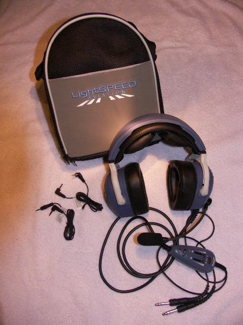 Lightspeed twenty 3g anr aviation headset