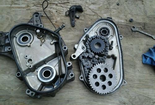 Yamaha srx v max assembled chaincase and gears 