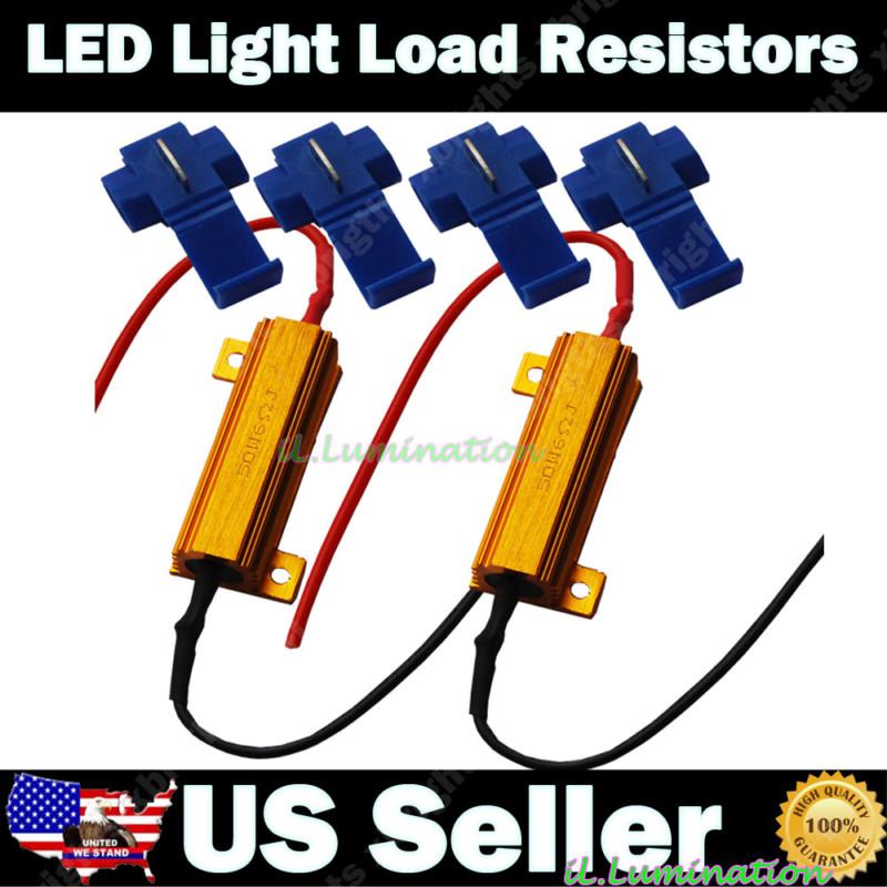 Sell 2pcs Load Resistor Fix LED Bulb Fast Flash Turn Signal Blink OBC