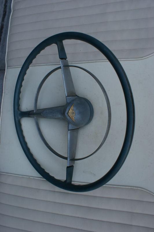 VINTAGE 1955-1956 CHEVY BELAIR STEERING WHEEL USED CHEVROLET , US $26.00, image 3