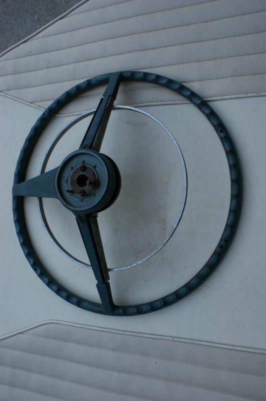VINTAGE 1955-1956 CHEVY BELAIR STEERING WHEEL USED CHEVROLET , US $26.00, image 9