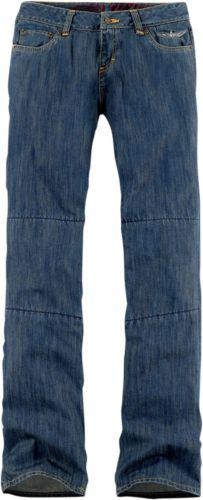 Icon womens hella denim pants blue denim 10 2823-0066