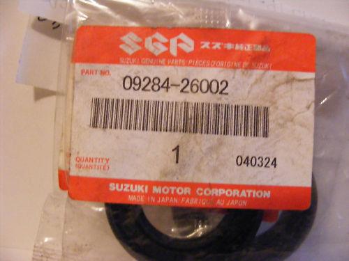 1 new genuine suzuki fr. wheel inner dust seal.