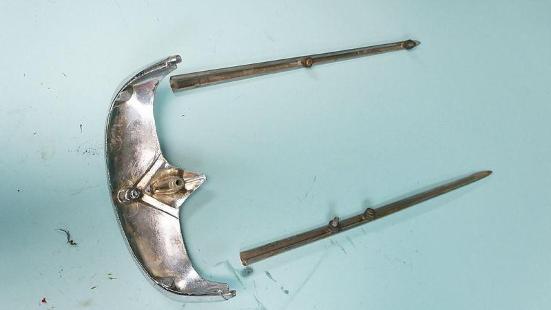 1964 HARLEY EL FL FLH PANHEAD KNUCKLEHEAD DUOGLIDE DUO OEM front fender trim, US $46.00, image 3