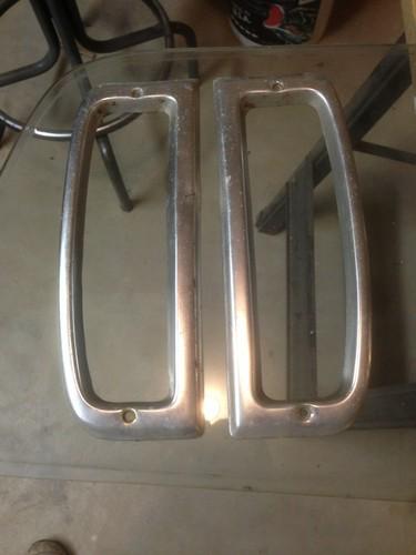 OEM 67-72 Ford F100 F250 Truck Styleside Tail Light Bezel RH And LH Vintage, US $39.99, image 4