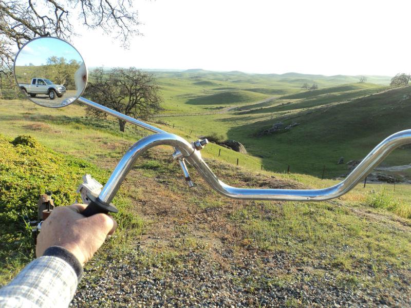 triumph bobber clip on handlebars