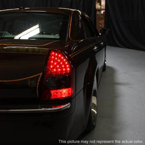 Sell 0507 CHRYSLER 300C PHILIPSLED PERFORM RED SMOKED TAIL LIGHTS