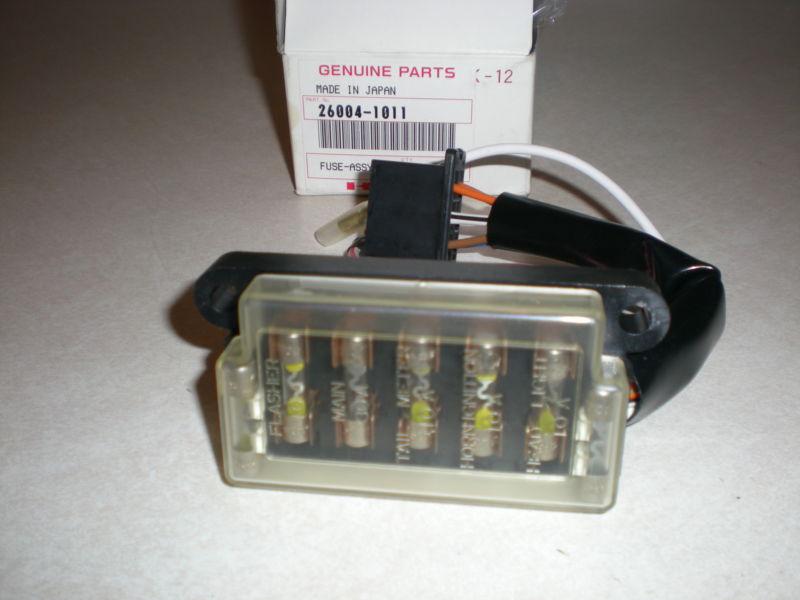 Sell NEW NOS GENUINE Kawasaki Fuse Assembly KZ 1000 1100 Police Spectre