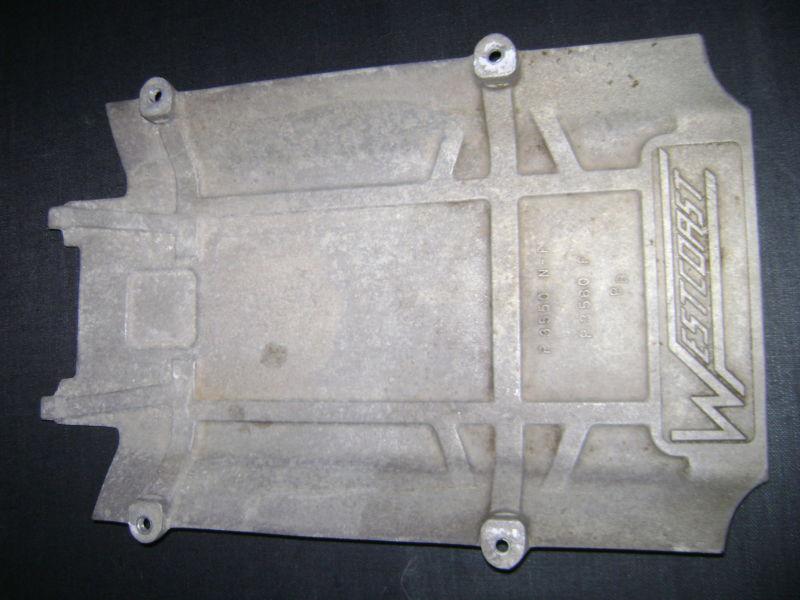 Kawasaki js550 westcoast ride plate