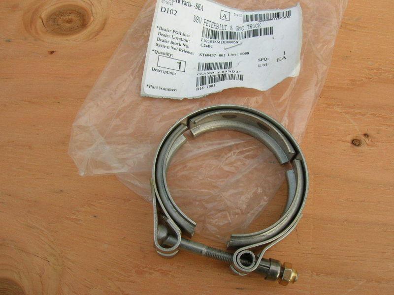 D16-1001 v band clamp ( new paccar engine ? )  paccar kenworth peterbilt 
