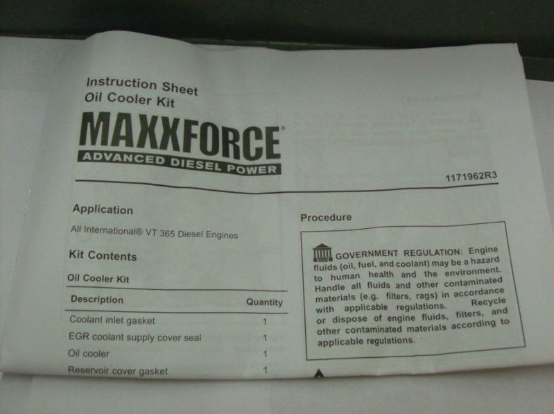 Sell Ford 6.0 Diesel Oil Cooler New OEM Part 3C3Z 6A642 CA F350 E350