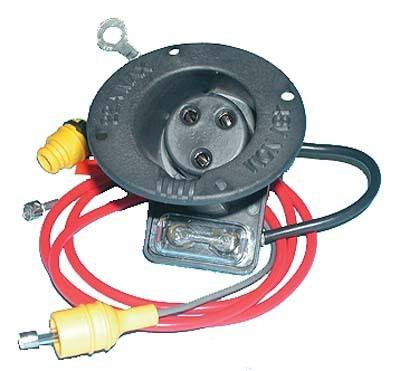 Club car ds 48v receptacle (1995 & newer)