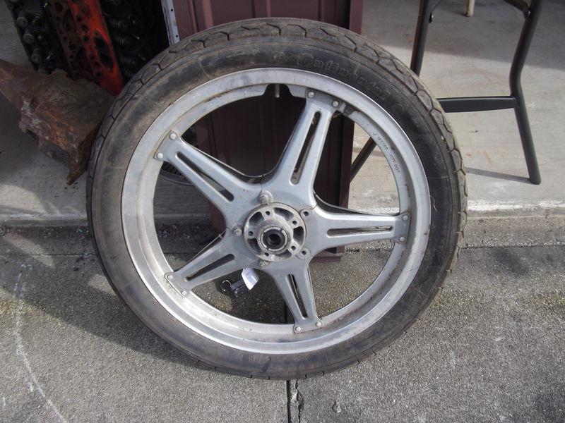 Sell Honda Motrocycle Front Tire and Wheel ?350? in Rochester, Indiana