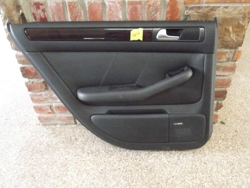 02 03 04 audi a6 - driver rear door panel 