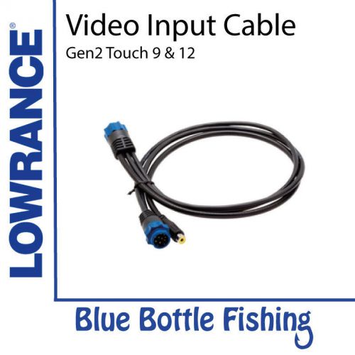 Video input cable - lowrance gen 2&amp;3 touch 9 &amp; 12