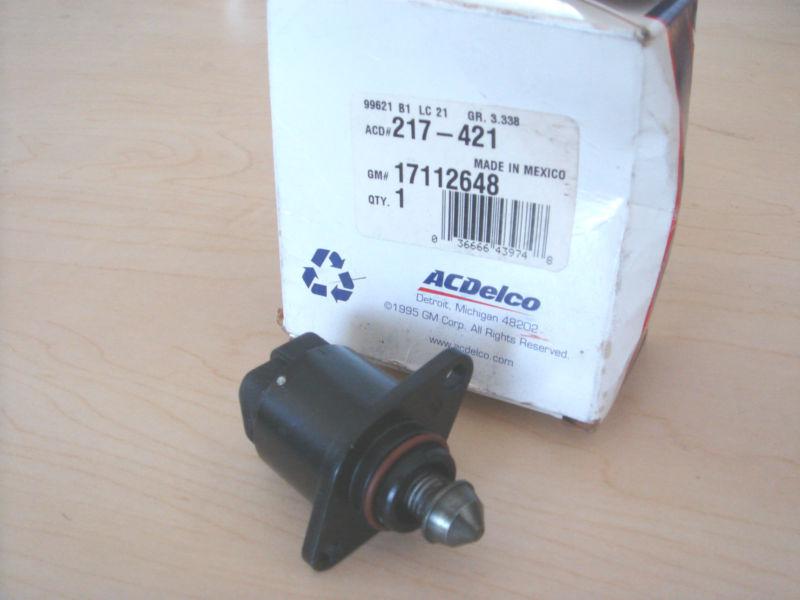 ACDelco #217-421 GM #17112648 Idle Control Vale, US $69.00, image 2
