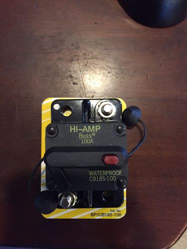 Buss fuse hi-amp 100 a waterproof cb-1851100