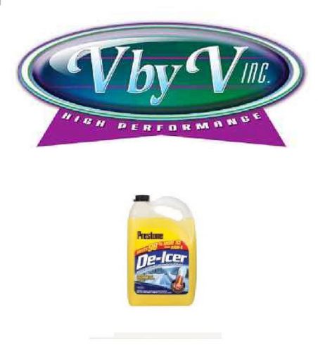 Prestone windshield washer fluid de-icer  p-4344 qty-3 gallons total