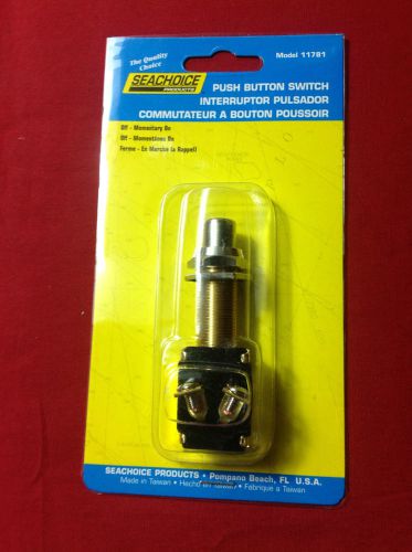 Push button horn switch momentary on boat marine seachoice 11781