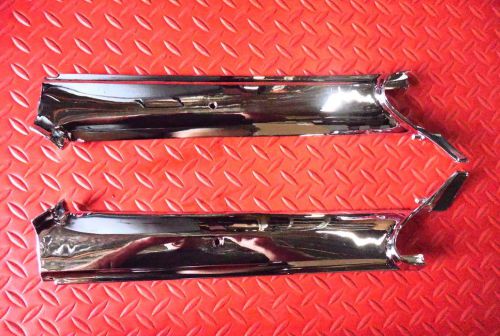 1967 68 camaro / firebird coupe chrome pillar post covers pair reproduction k902