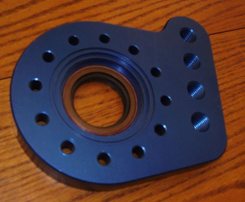 Grt aluminum pinion plate / j-bar mount dirt late model quickchange rocket ump