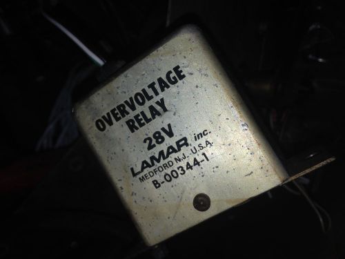 Beechcraft be76 duchess b00344-1 overvoltage relay 28v