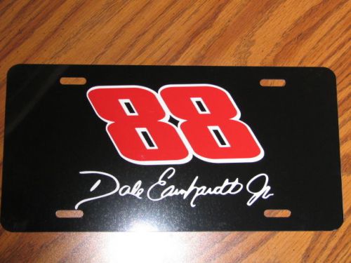 Dale earnhardt jr 88 license plate nascar lp02