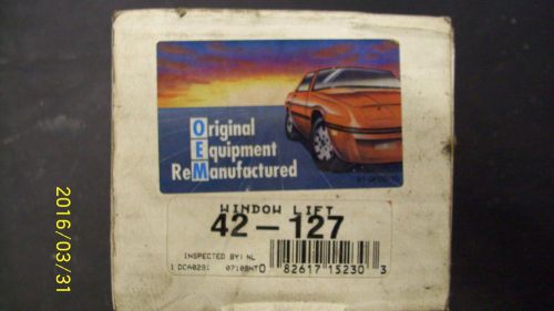 Power window motor-window lift motor front-right/left  42-127 reman