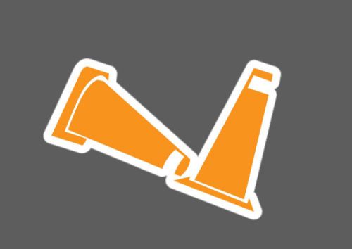 Cone killer autocross #234 sticker car vinyl jdm illest stence boom hellabroke