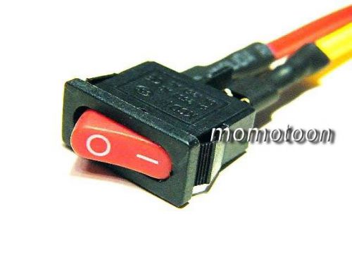 Motorcycle vehicle universal light electric equipment switch on/off button small