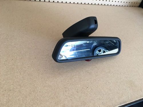 01-05 bmw 325i e46 rear view mirror w auto dim w rain senor black oem 330i