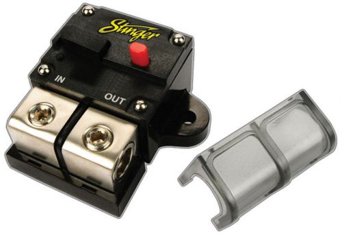 Stinger sgp90801 car audio 80 amp fuse resettable high power circuit breaker