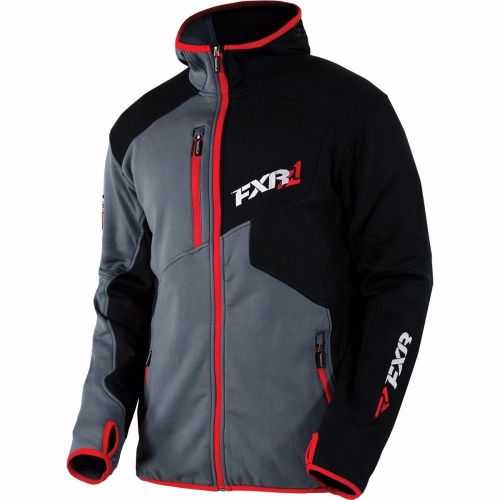 Fxr recoil active hoodie, size large, black charcoal...last one!!!