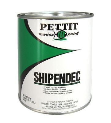 Pettit shipendec enamel boat paint dull dead grass quart