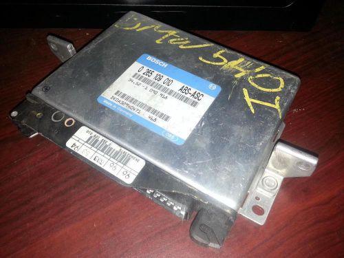 Bmw bmw 540i chassis brain box abs; (rh engine compartment), w/traction contro