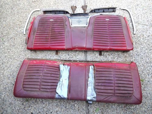 1964 galaxie xl rear seat complete