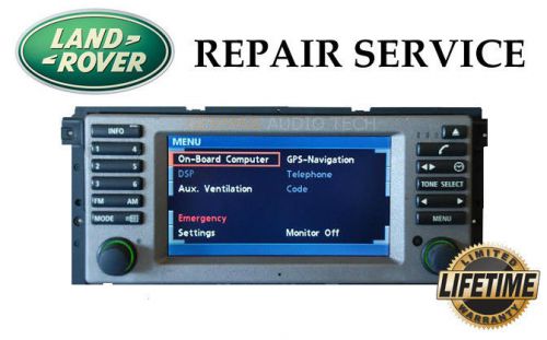 Land range rover l322 navigation radio monitor screen - lcd replacement service