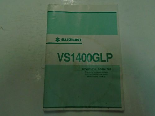 2003 suzuki vs1400glp owners manual water damaged factory oem book 03 deal ***