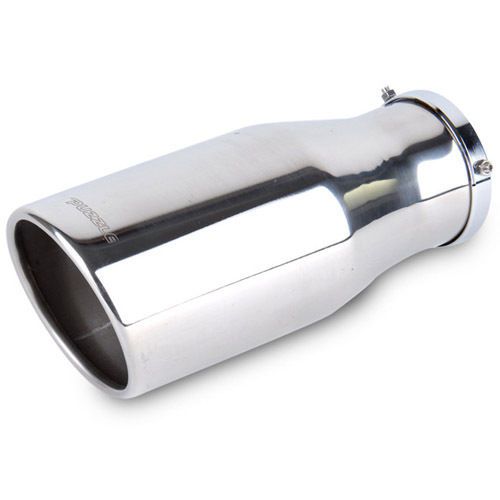 Rear tuning dress up stainless steel dual muffler cutter 65mm for all cars