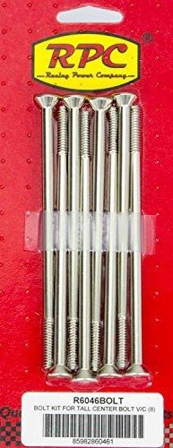 Racing power company r6046bolt tall aluminum center bolt valve cover for small