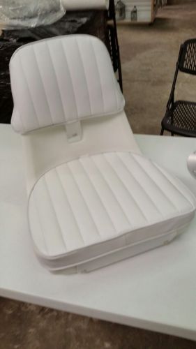 Moeller molded boat seat chair package cushions mounting plate &amp; pedestal base