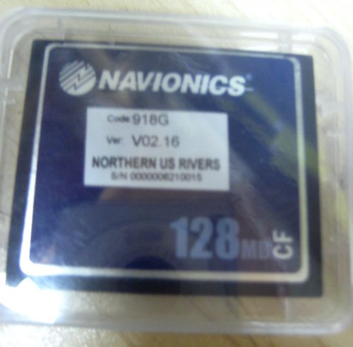 Navionics chart card northern us rivers 918g ver. v02.16