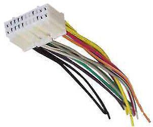 Jeep/dodge/chrysler factory radio wiring harness stereo oem 2003-2010